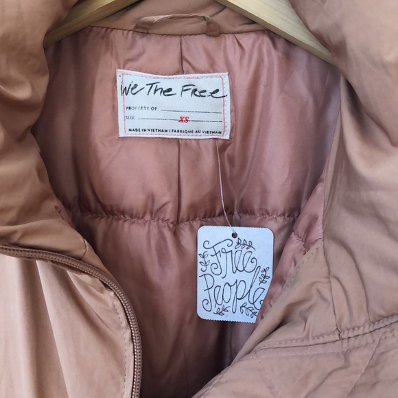NWT Free people duvet bomber jacket - Picture 13 of 14